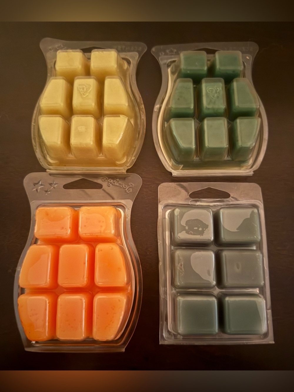 Scentsy Wax Bars Lot of 4 Jack's Obsession Green Apple Citrus Sun Tea Eucalyptus - Picture 3 of 3